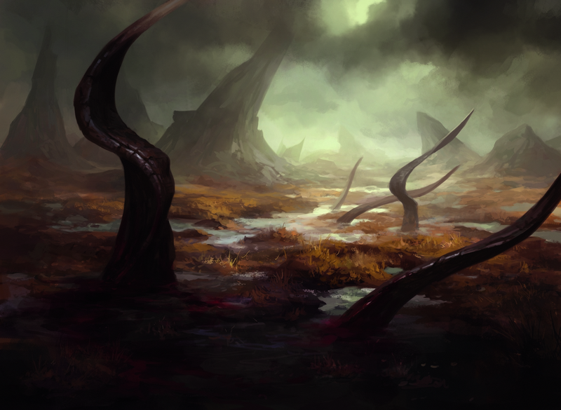 Illustration for article titled The Khans of Tarkir Battle Over Dragon Bones in the Latest Magic Set